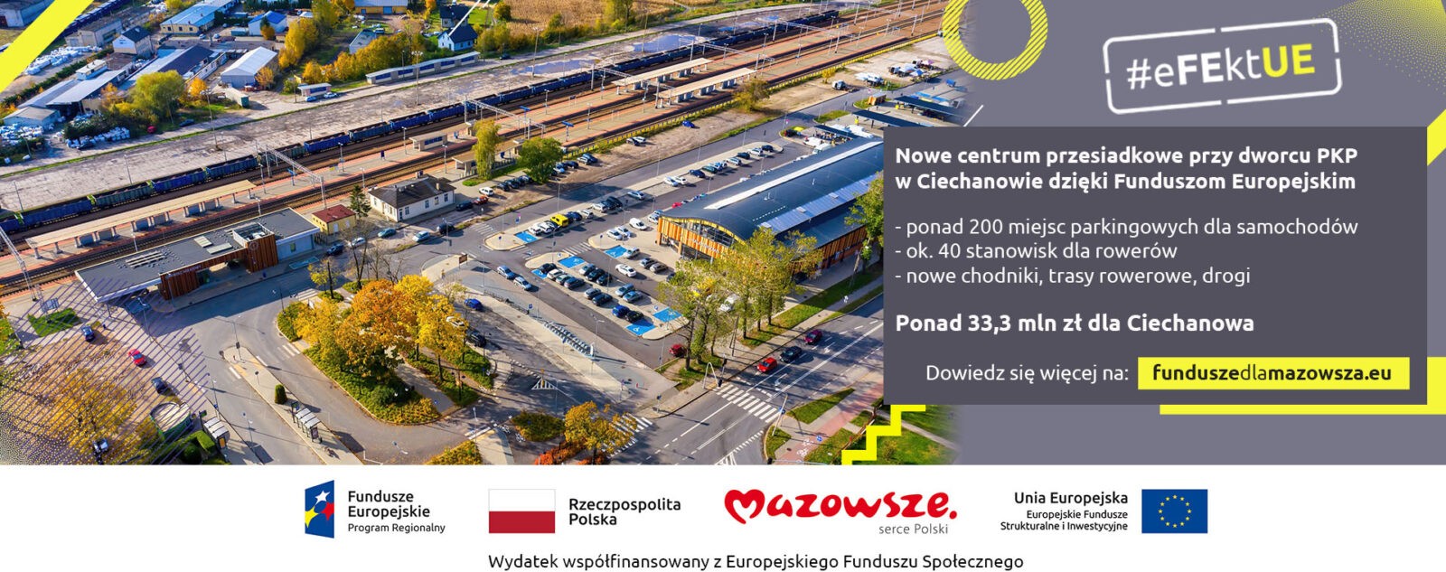 Fundusze europejskie wspierają rozwój transportu zbiorowego na Mazowszu