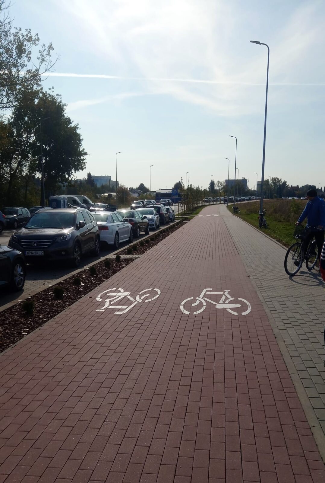1. Ścieżka rowerowa wybudowana w Płońsku z pomocą z Unii Europejskiej