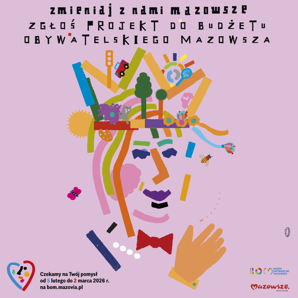 grafika promująca Budżet Obywatelski Mazowsza